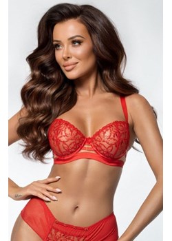 Czerwony biustonosz miękki V-10541 ze sklepu intimiti.pl w kategorii Biustonosze - zdjęcie 187895133