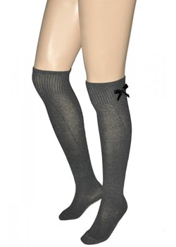 Gatta Parigina Cotton G 82095 kokardka zakolanówki damskie ze sklepu intimiti.pl w kategorii Zakolanówki - zdjęcie 187895413