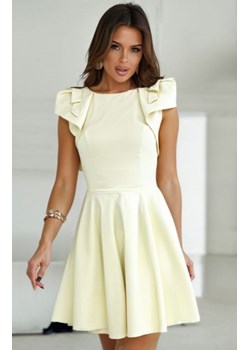 Bicotone rozkloszowana sukienka z falbankami 329-14 ze sklepu intimiti.pl w kategorii Sukienki - zdjęcie 187895452