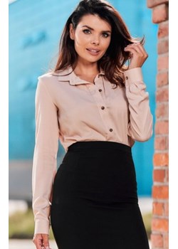 Awama A526 koszula damska beżowa ze sklepu intimiti.pl w kategorii Koszule damskie - zdjęcie 187895482