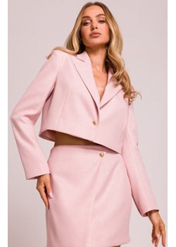 Moe krótka marynarka damska brzoskwiniowa M853 ze sklepu intimiti.pl w kategorii Marynarki damskie - zdjęcie 187895483