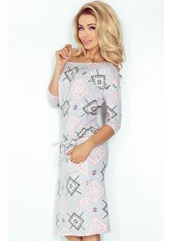 *Numoco 13-60 sukienka różowe romby ze sklepu intimiti.pl w kategorii Sukienki - zdjęcie 187895493