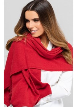 Kamea 01 szalik wełniany czerwony ze sklepu intimiti.pl w kategorii Szaliki i chusty damskie - zdjęcie 187895503
