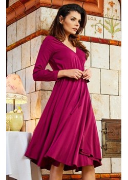 Awama rozkloszowana midi sukienka A471 ze sklepu intimiti.pl w kategorii Sukienki - zdjęcie 187895581