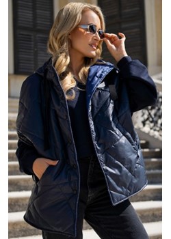 Awama A684 pikowana kamizelka z kapturem ze sklepu intimiti.pl w kategorii Kamizelki damskie - zdjęcie 187895734