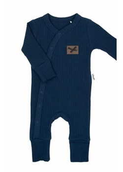 Granatowy pajac prążek ze sklepu intimiti.pl w kategorii Pajacyki - zdjęcie 187895854