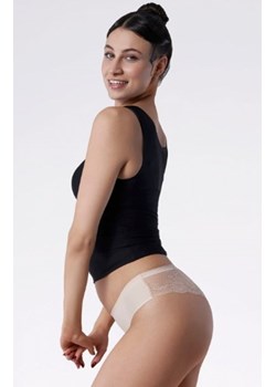 Julimex Figi Tanga Panty Beżowe ze sklepu intimiti.pl w kategorii Majtki damskie - zdjęcie 187896120