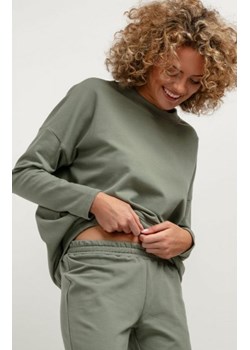 Tessita T381 bluza damska ze stójką zielona ze sklepu intimiti.pl w kategorii Bluzy damskie - zdjęcie 187896123