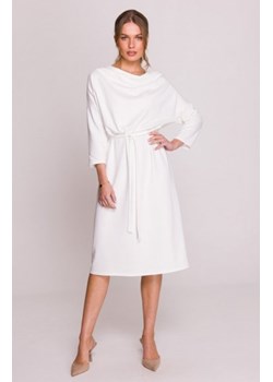 Stylove S403 sukienka oversize z modalu ecru ze sklepu intimiti.pl w kategorii Sukienki - zdjęcie 187896724