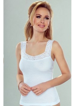 Eldar Arietta MAXI koszulka biała damska ze sklepu intimiti.pl w kategorii Bluzki damskie - zdjęcie 187896740
