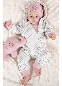 Pikowany ciepły pajac Dziewczęcy z kapturem ze sklepu intimiti.pl w kategorii Pajacyki - zdjęcie 187896910