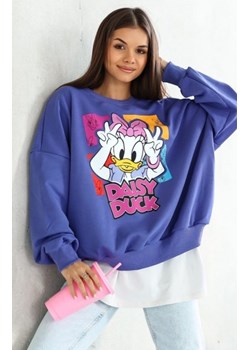 Oversizowa bluza Daisy Duck fioletowa ze sklepu intimiti.pl w kategorii Bluzy damskie - zdjęcie 187896924