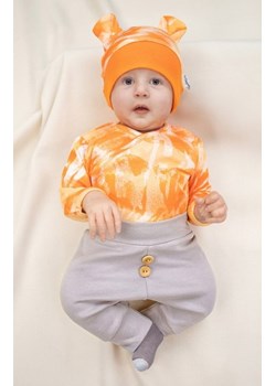 Pomarańczowe bawełniane body dziecięce ze sklepu intimiti.pl w kategorii Body niemowlęce - zdjęcie 187897494