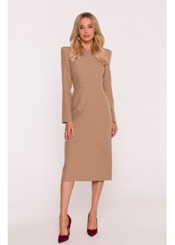 Stylove S412 sukienka ołówkowa beżowa ze sklepu intimiti.pl w kategorii Sukienki - zdjęcie 187897562