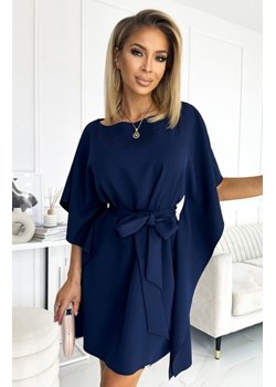 Numoco 287-24 SOFIA sukienka motyl z wiązaniem w pasie ze sklepu intimiti.pl w kategorii Sukienki - zdjęcie 187897634