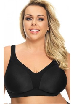 Gorsenia Anya K422 biustonosz bez fiszbin czarny ze sklepu intimiti.pl w kategorii Biustonosze - zdjęcie 187897712