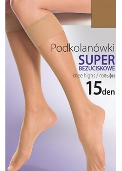 Gabriella Bezuciskowe 15 Den Lycra Code 504 podkolanówki ze sklepu intimiti.pl w kategorii Podkolanówki - zdjęcie 187897760