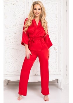 Kalimo Perai satynowy komplet czerwony ze sklepu intimiti.pl w kategorii Piżamy damskie - zdjęcie 187898044