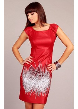 Vera Fashion Denise sukienka czerwona ze sklepu intimiti.pl w kategorii Sukienki - zdjęcie 187898100