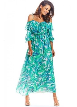 Długa sukienka letnia hiszpanka A311 ze sklepu intimiti.pl w kategorii Sukienki - zdjęcie 187898292