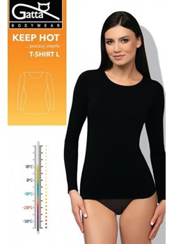 Gatta 42077 T-Shirt Keep Hot Women koszulka damska ze sklepu intimiti.pl w kategorii Bluzki damskie - zdjęcie 187898513