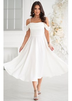 Elegancka sukienka midi hiszpanka w kształcie litery A ze sklepu intimiti.pl w kategorii Sukienki - zdjęcie 187898661