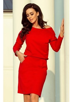 Numoco 189-4 sukienka dresowa z dekoltem na plecach ze sklepu intimiti.pl w kategorii Sukienki - zdjęcie 187898754