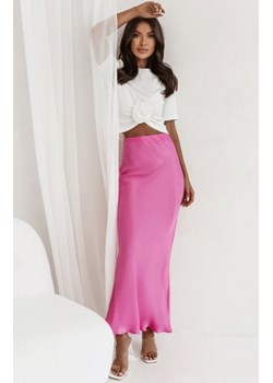 Ivon Kami długa spódnica gładka różowa ze sklepu intimiti.pl w kategorii Spódnice - zdjęcie 187898832