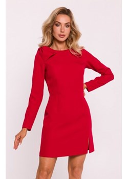 Moe sukienka z kokardą na ramieniu czerwona M814 ze sklepu intimiti.pl w kategorii Sukienki - zdjęcie 187898854