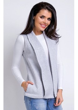 Awama A155 kamizelka szara ze sklepu intimiti.pl w kategorii Marynarki damskie - zdjęcie 187899050