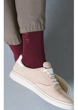 Steven 056-135 bordowe skarpety męskie ze sklepu intimiti.pl w kategorii Skarpetki męskie - zdjęcie 187899104