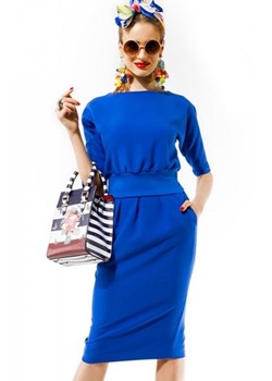 Kasia Miciak design mono sukienka chabrowa ze sklepu intimiti.pl w kategorii Sukienki - zdjęcie 187899161