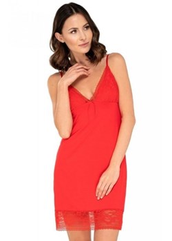 Allison czerwona koszulka nocna ze sklepu intimiti.pl w kategorii Koszule nocne - zdjęcie 187899190