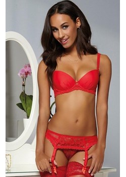*Krisline Brillant brassiere biustonosz czerwony ze sklepu intimiti.pl w kategorii Biustonosze - zdjęcie 187899332
