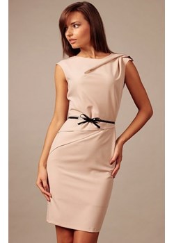 Vera Fashion Estera sukienka cappucino ze sklepu intimiti.pl w kategorii Sukienki - zdjęcie 187899524