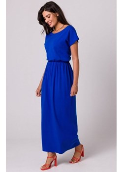 Bewear B264 maxi sukienka bawełniana chabrowa ze sklepu intimiti.pl w kategorii Sukienki - zdjęcie 187899860