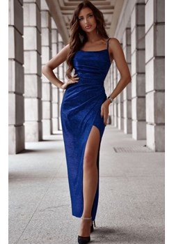 Połyskująca długa sukienka na ramiączkach Ciri lux ze sklepu intimiti.pl w kategorii Sukienki - zdjęcie 187900251