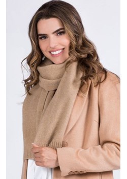Kamea wełniany karmelowy szalik 02 ze sklepu intimiti.pl w kategorii Szaliki i chusty damskie - zdjęcie 187900374