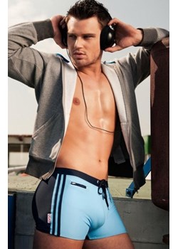 Alpha Male Kąpielówki Verso Mare Niebiesko-granatowe ze sklepu intimiti.pl w kategorii Majtki męskie - zdjęcie 187900411