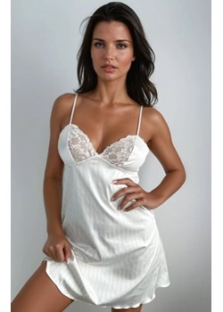 Sawren Blush krótka satynowa koszulka nocna ze sklepu intimiti.pl w kategorii Koszule nocne - zdjęcie 187900680