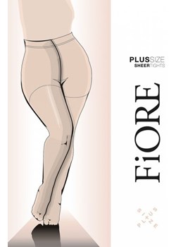 Fiore C 5120 Sheer Plus Size 6-XXL rajstopy damskie ze sklepu intimiti.pl w kategorii Rajstopy - zdjęcie 187900921