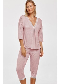 Azal dwuczęściowa piżama damska róż ze sklepu intimiti.pl w kategorii Piżamy damskie - zdjęcie 187901390
