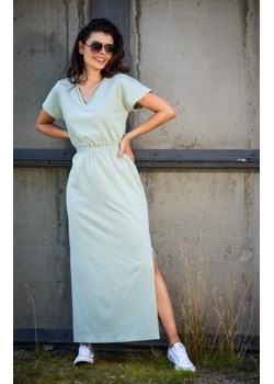 Infinite sportowa sukienka maxi miętowa M290 ze sklepu intimiti.pl w kategorii Sukienki - zdjęcie 187901404