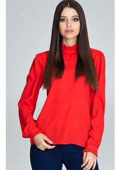 Figl M595 bluzka czerwona ze sklepu intimiti.pl w kategorii Bluzki damskie - zdjęcie 187901444