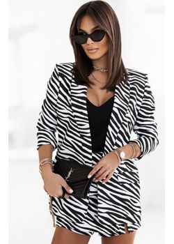 Ivon Maylee marynarka i spódnico-spodenki zebra ze sklepu intimiti.pl w kategorii Komplety i garnitury damskie - zdjęcie 187901464