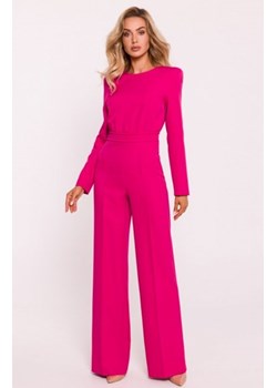 Moe kombinezon ze zdobieniem w pasie różowy M811 ze sklepu intimiti.pl w kategorii Kombinezony damskie - zdjęcie 187901532