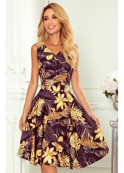 Numoco 114-13 rozkloszowana sukienka z dekoltem w kształcie serca ze sklepu intimiti.pl w kategorii Sukienki - zdjęcie 187901561