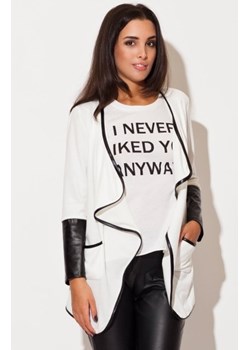 Katrus k112 żakiet biały ze sklepu intimiti.pl w kategorii Marynarki damskie - zdjęcie 187902001