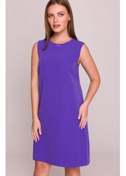 Stylove S408 sukienka bez rękawów fioletowa ze sklepu intimiti.pl w kategorii Sukienki - zdjęcie 187902222