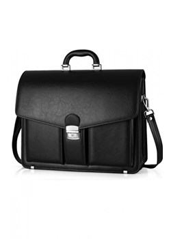 Neseser Bradford czarny ze sklepu intimiti.pl w kategorii Aktówki - zdjęcie 187902372